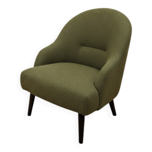 fauteuil crapaud restauré