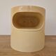 Midcentury Space Age Side Table Artemide, design Emma Gismondi, Italy, 1960s