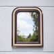 Vintage wall mirror, Napoleon III mirror, wood and stucco mirror, wall mirror, interior decoration