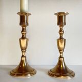 Scandinavian candle holders by scandia malm sweden