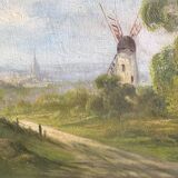 Oil on canvas from the beginning of the 20th century by Sivel