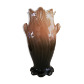 Vase en barbotine Fives Lille Art Nouveau