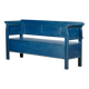 Antique pine drop-top bench, 1900s