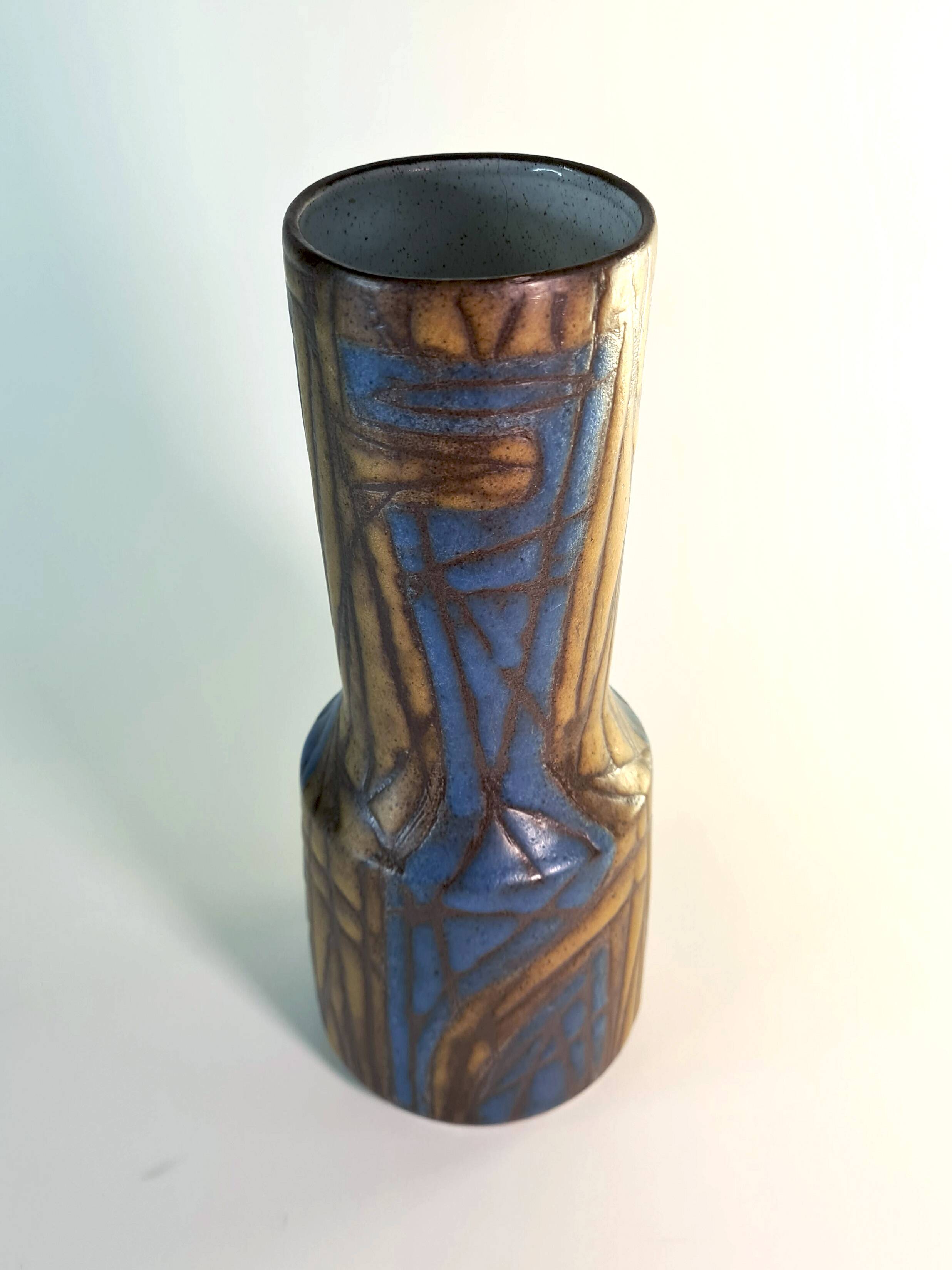Cor Unum abstract vase by Jan Schuurkes – Mid-century Dutch design