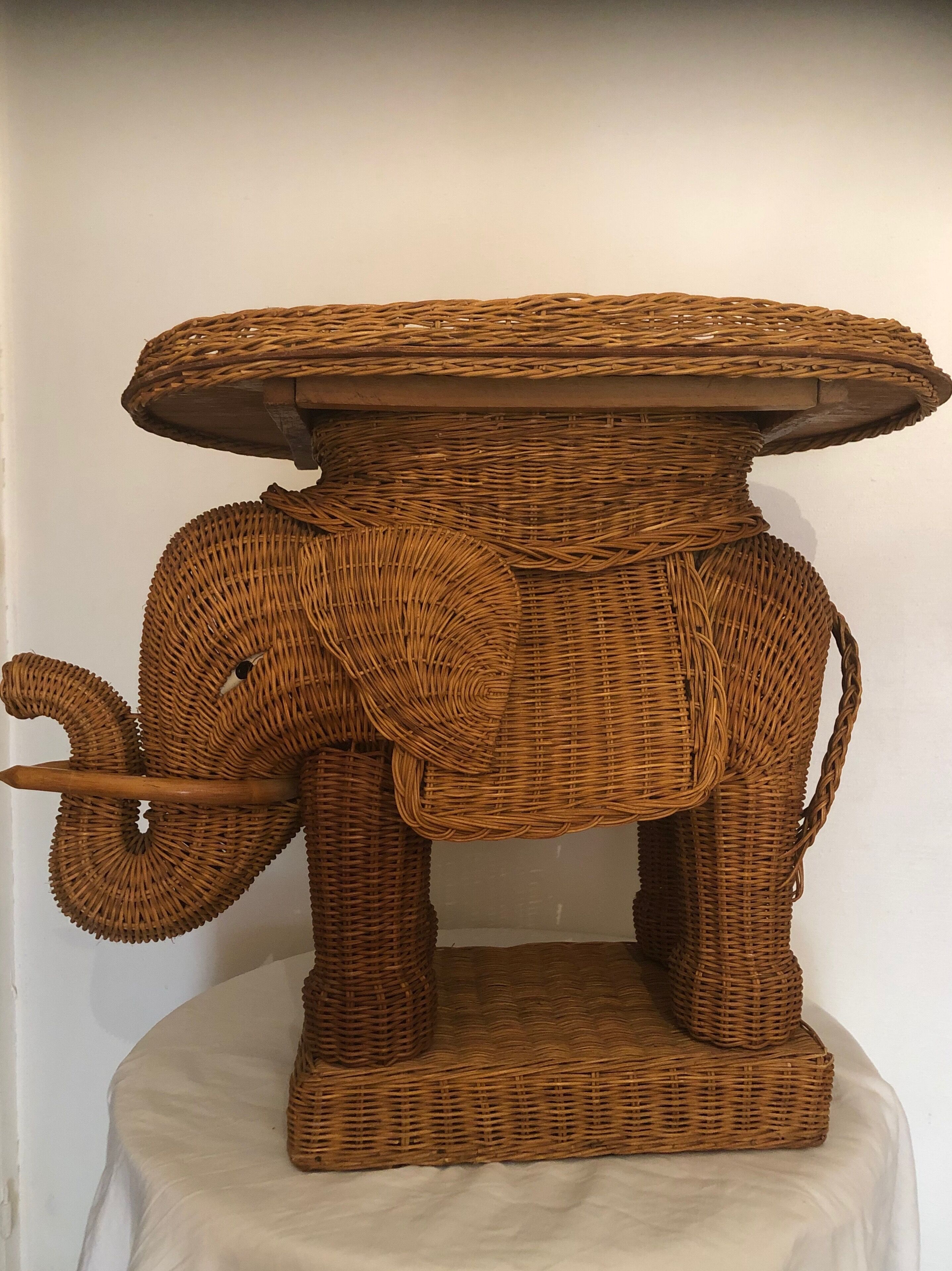 Elephant side table