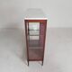 Mahogany display cabinet with marble top, 1920s