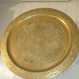 Moroccan coffee table brass