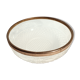 Pressed glass bowl