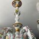 Old chandelier Capodimonte porcelain Italy 6 arms
