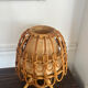 Lampe en rotin Louis Sognot années 1960