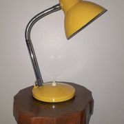 Vintage yellow articulated lamp 1960