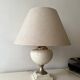 Dolphin lamp model "Oricourt" in ceramic and brass, France 1970.