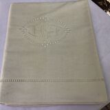 Drap de lin art déco