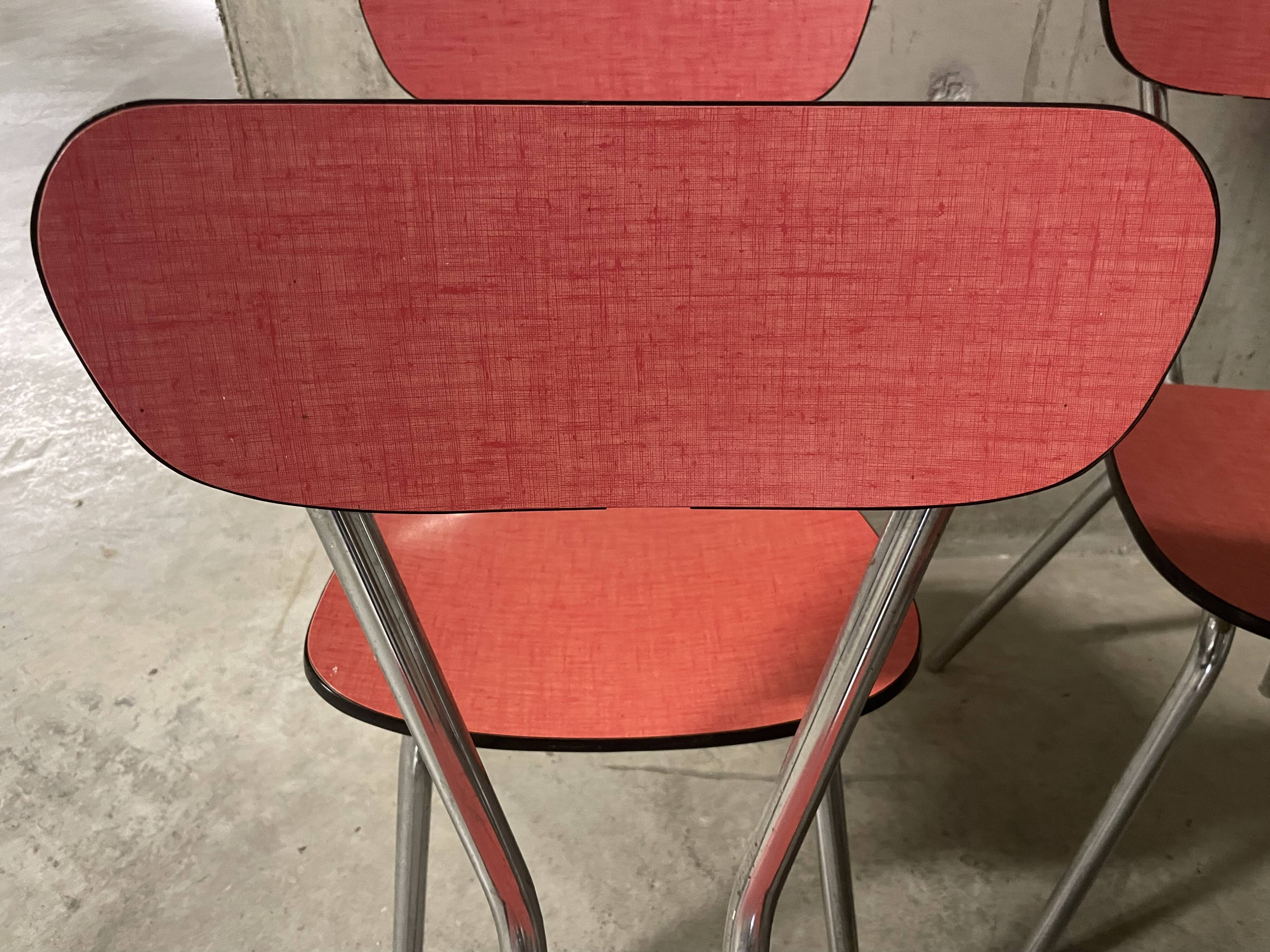 1960s formica chairs