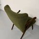 Lot de 2 fauteuils à oreilles « wing chair » design scandinave an 60