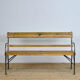Banc de jardin, années 40