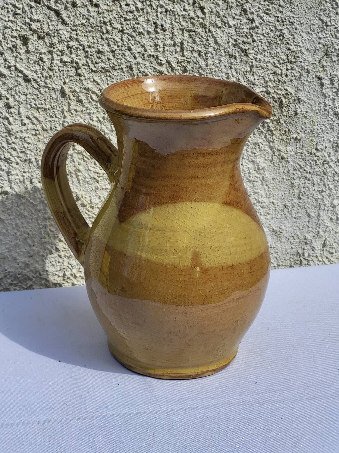 Terracotta pitcher