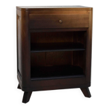 Revisited vintage chest of drawers / solid oak stained in gradient