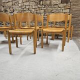 Set de 8 chaises empilables
de Karl Klipper