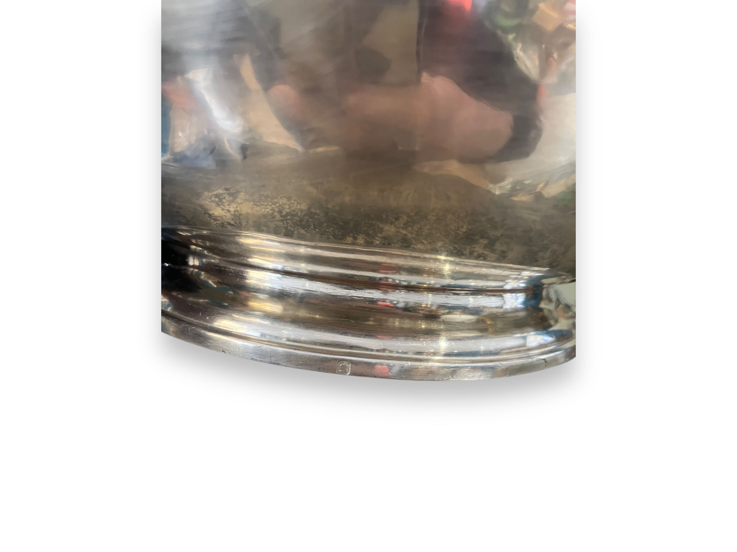 Solid silver vegetable tree Louis XVI style