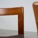 Ensemble de six chaises de salle à manger sculpturales italiennes par Mobil Girgi.