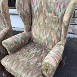 Ancien paire de fauteuil parker knoll en tissu