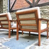Pair of Danish armchairs 1970