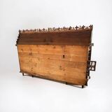 Important bird cage - aviary representing a house early 20th century l 158 cm