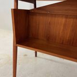 Petite Teak Desk By Gunnar Nielsen For Tibergaarden.