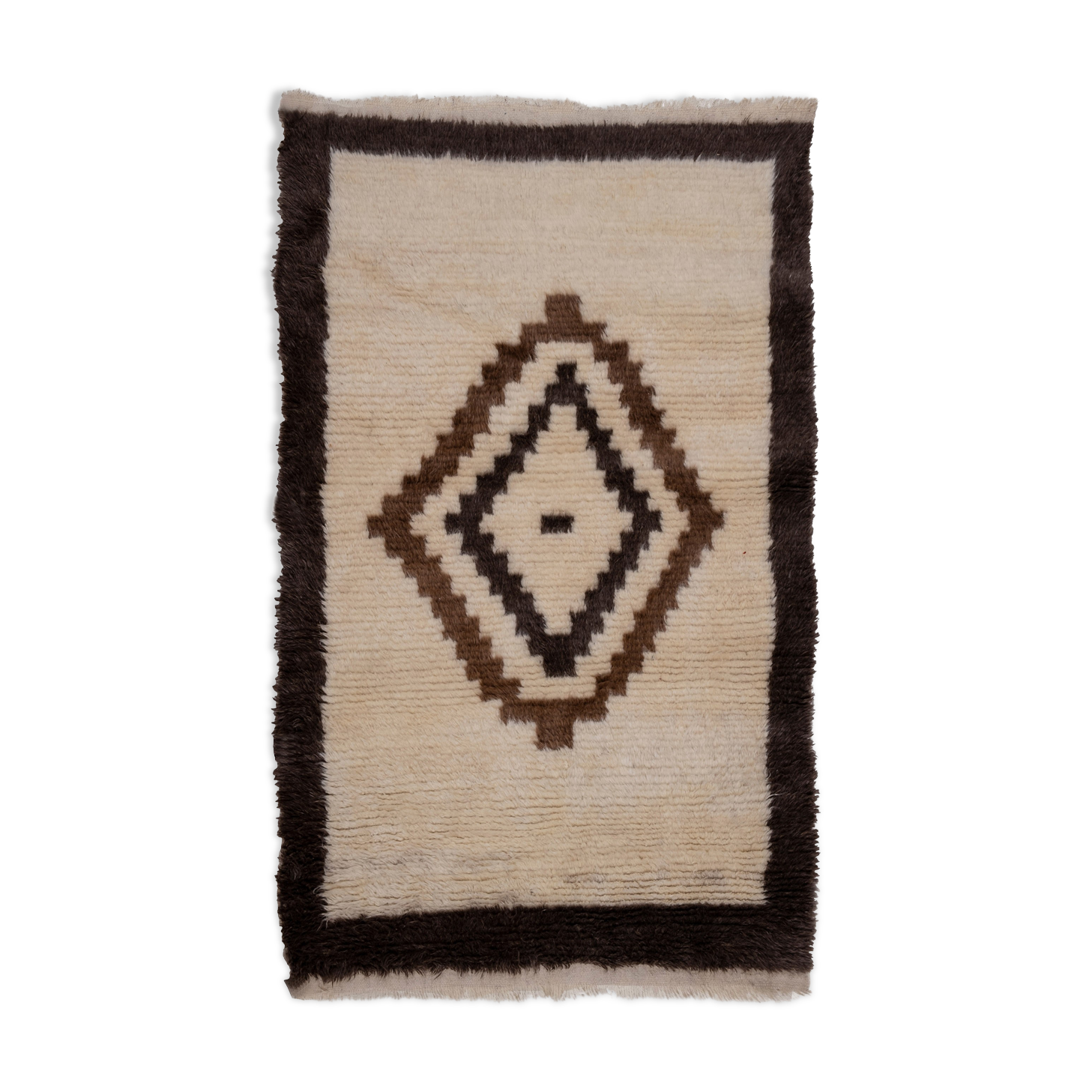 Turkish tulu rug with mohair, 1970s 114 x 190 cm