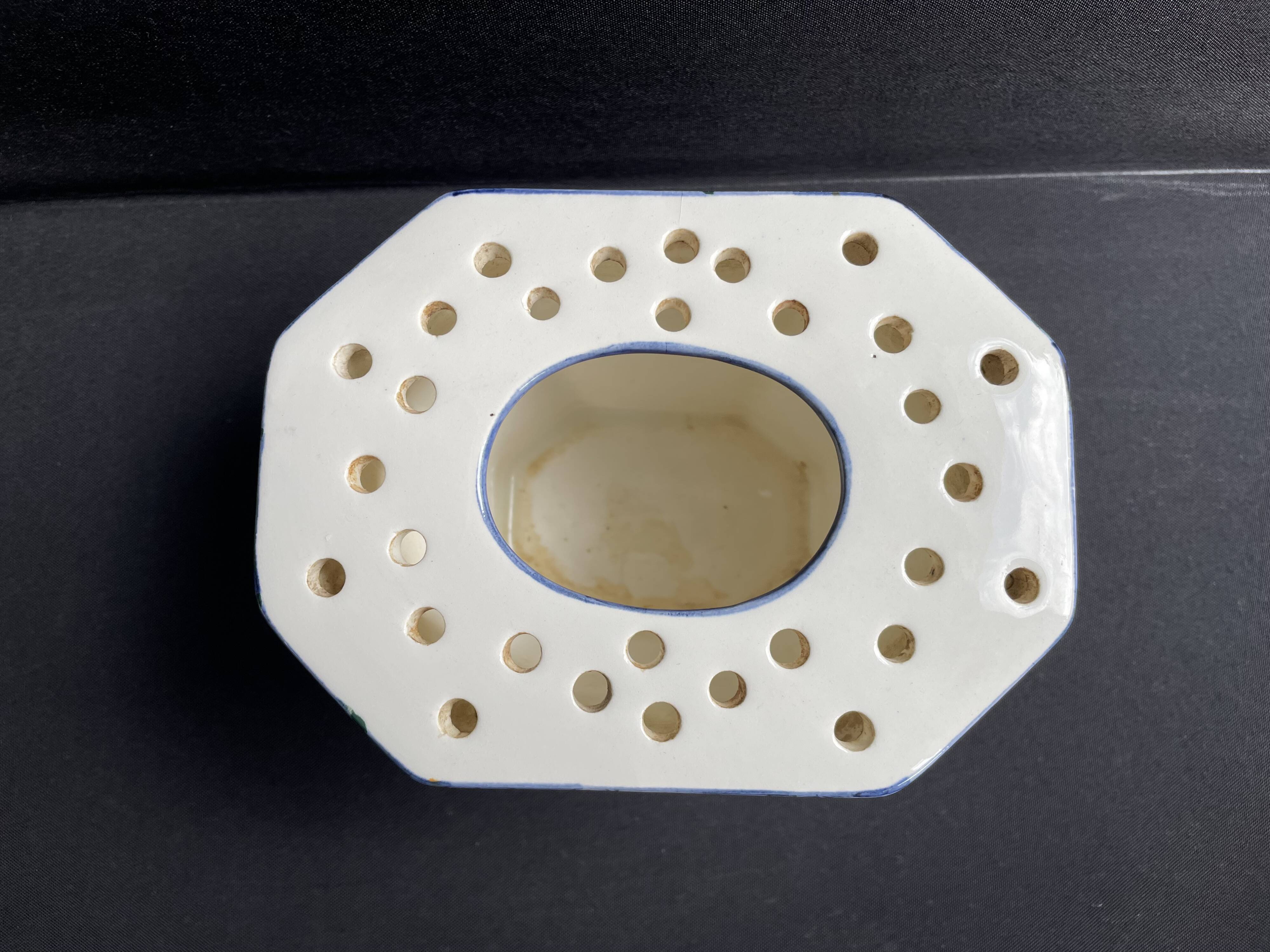 Gien earthenware flower picks