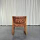 Set of 4 Scandinavian teak sled chairs