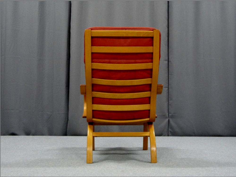 1970 leather armchair