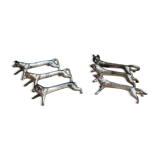 Série de 6 porte couteaux animaux