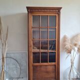 Antique Parisian glass cabinet - bonnet-maker type