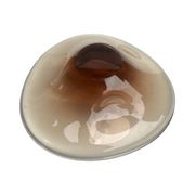 Hand-formed glass bowl designed by M Klinger, Železný Brod Sklo, Czech 1970