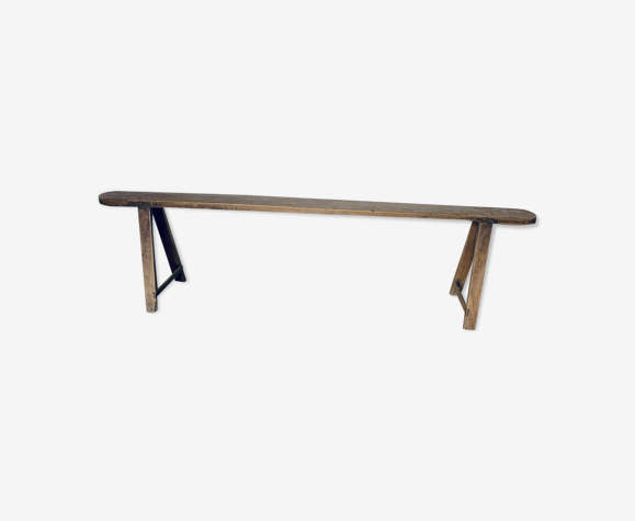 Old farm bench