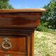 Commode 4 tiroirs, jolies poignées dorées
