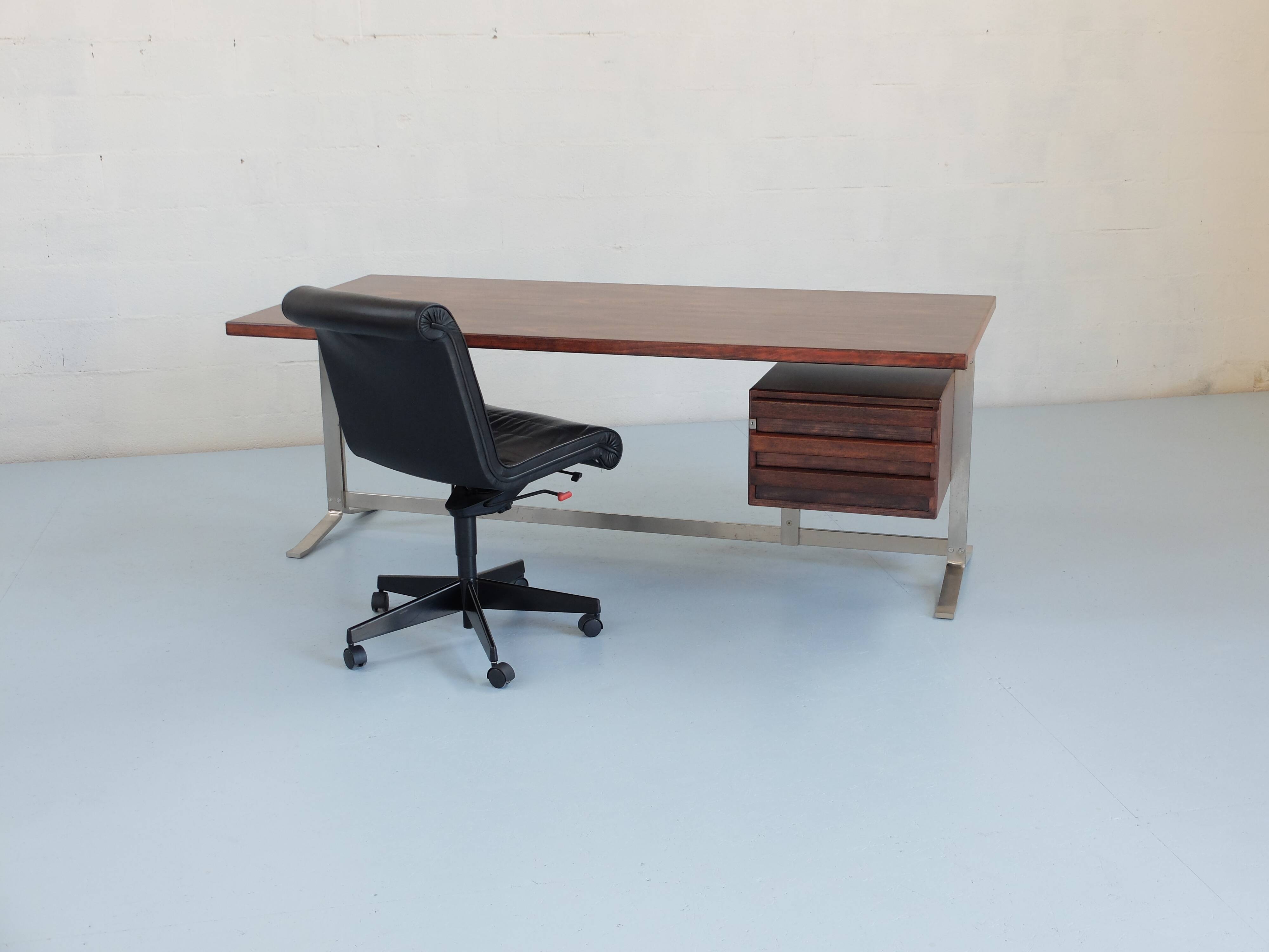 Removable drawer desk, Gianni Moscatelli for Formanova Italia, 1960
