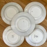 Mismatched soup plates