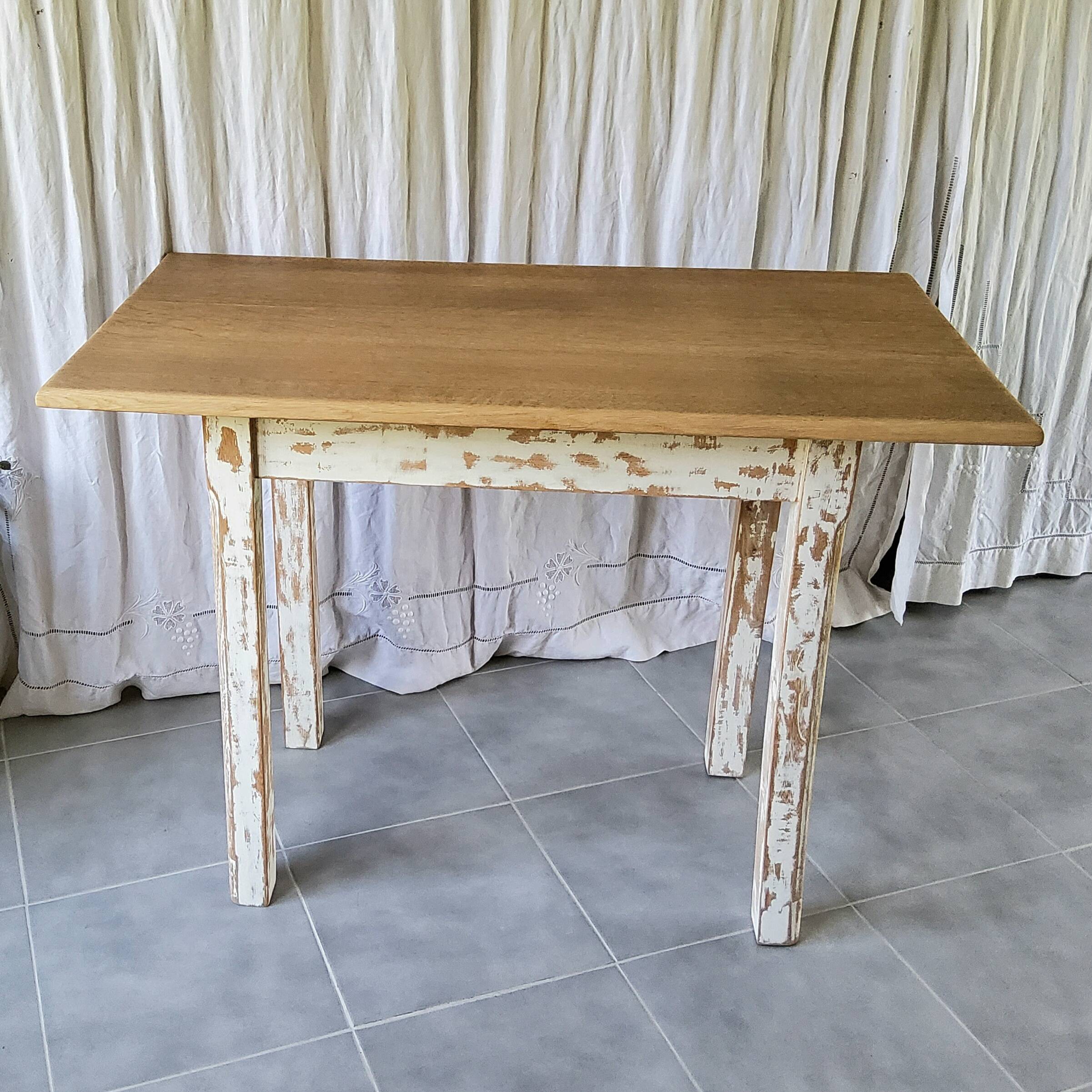 Antique patinated table