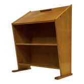 Bureau secrétaire en chêne vintage par Cor Alons pour Den Boer Gouda