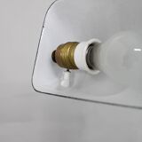 1930s Art Deco Brass  Banker Table Lamp, Czechoslovakia