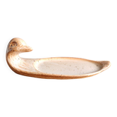 Vintage Stoneware Goose/Duck Head Serving Platter – Foie Gras Plate