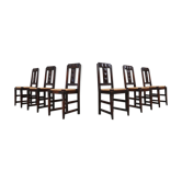 6 chaises par Victor Courtray