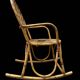 Rattan rocking chair Italy 1950