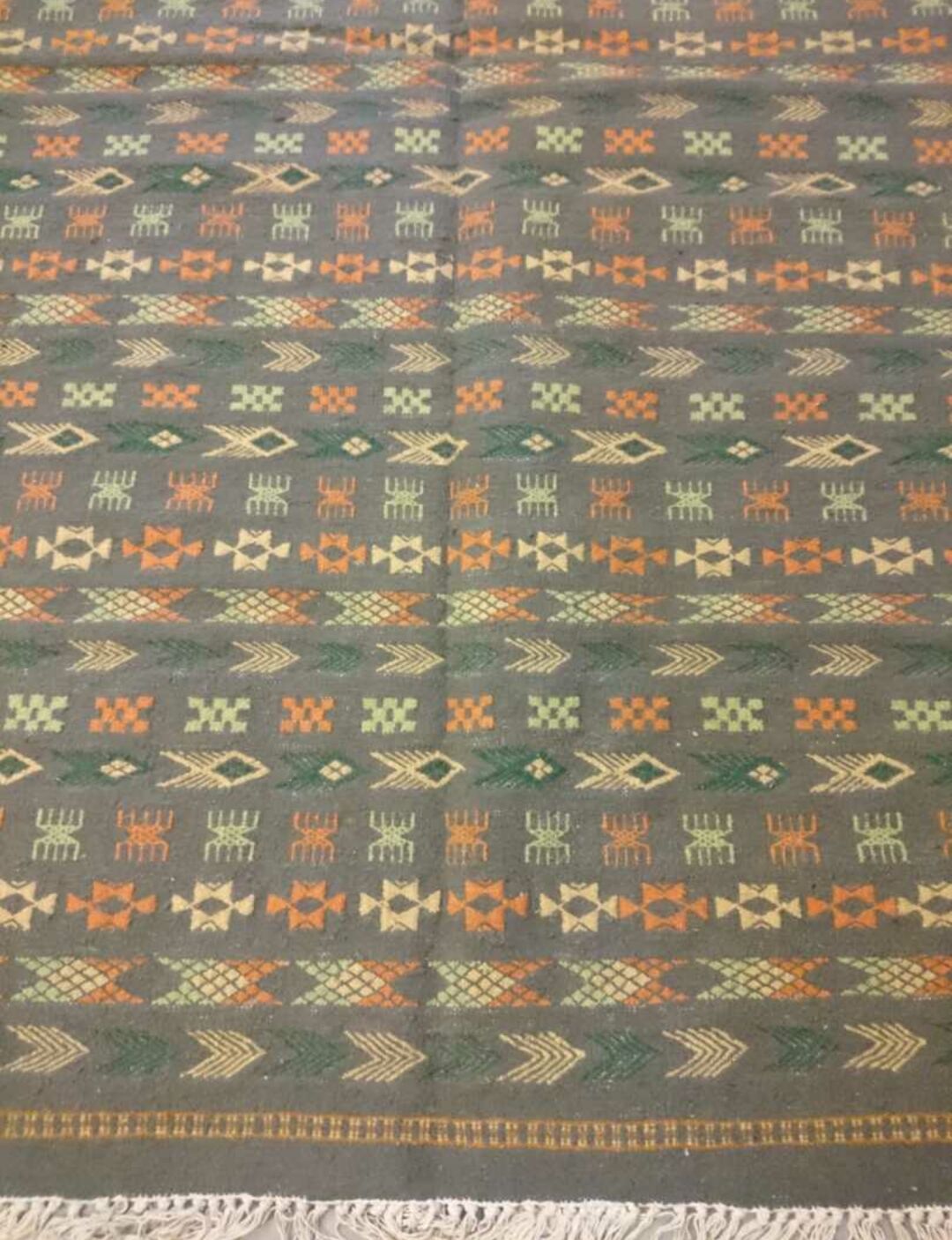 Berber carpet in pure wool 155x255cm
