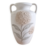 Vintage ceramic amphora vase Scheurich West Germany shabby 60s model 606-28