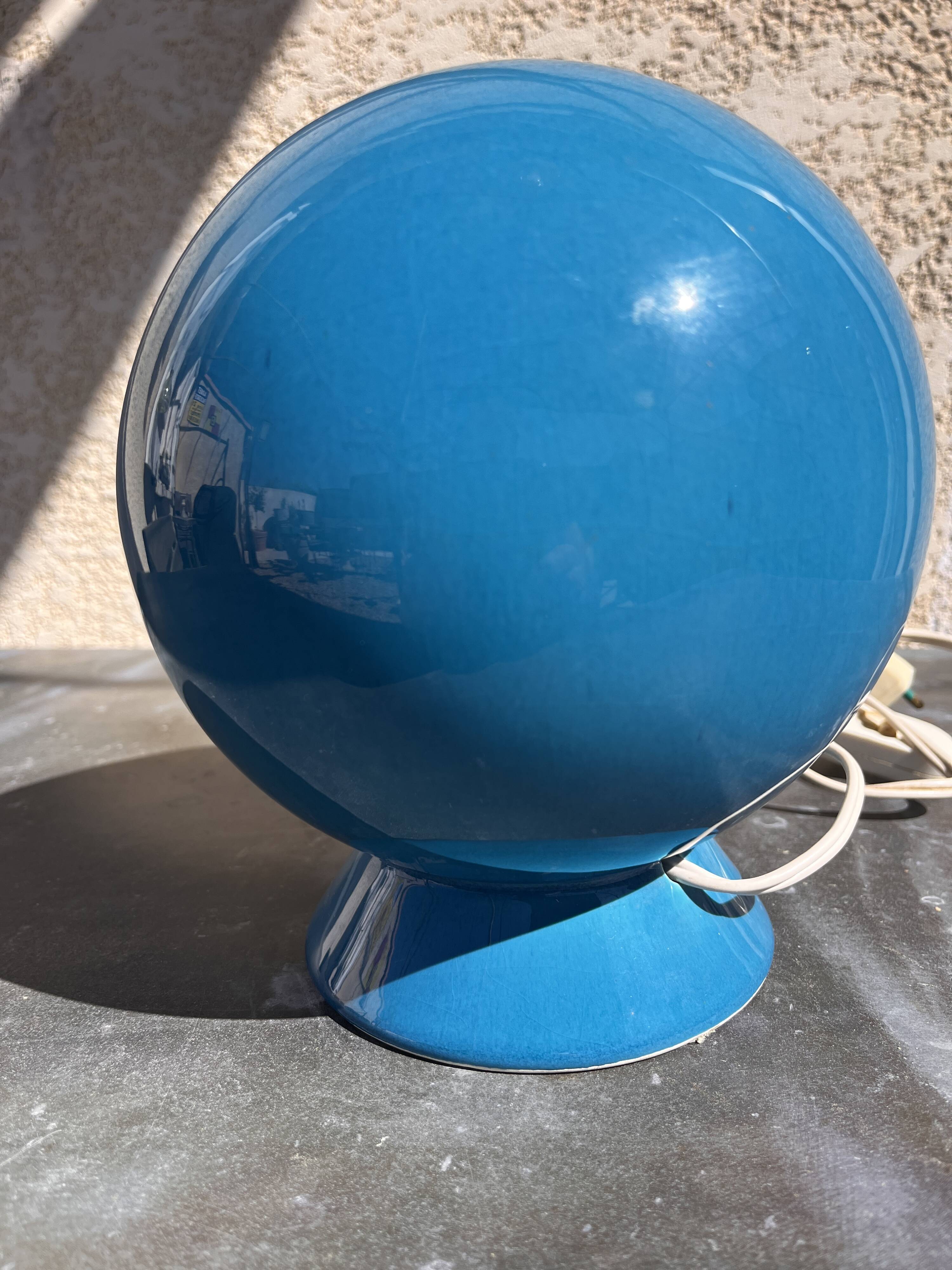 SC3 ceramic lamp Marcello Cueno 1960