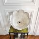 Rattan and wicker flower suspension